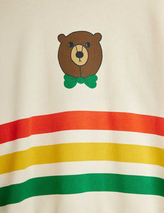 Mini Rodini / Sweatshirt / Bear / Stripes