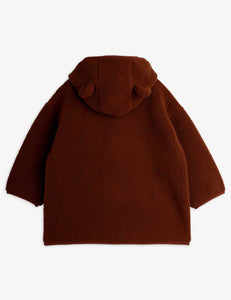 Mini Rodini / Pile Jacket / Bear / Brown