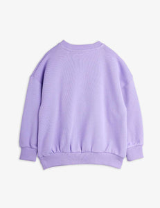 Mini Rodini / Sweatshirt / Cat With Bowtie / Purple