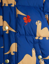 Load image into Gallery viewer, Mini Rodini / Hooded Puffer / Dino / Blue