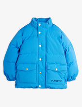 Load image into Gallery viewer, Mini Rodini / Hooded Puffer / Blue