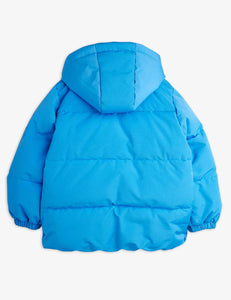 Mini Rodini / Hooded Puffer / Blue