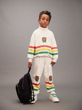 Load image into Gallery viewer, Mini Rodini / Sweatpants / Bear / Stripes