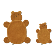 Load image into Gallery viewer, Liewood / Janai / Cuddle Cloth 2-Pack / Mr Bear Golden Caramel
