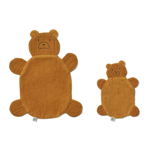 Liewood / Janai / Cuddle Cloth 2-Pack / Mr Bear Golden Caramel