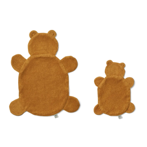 Liewood / Janai / Cuddle Cloth 2-Pack / Mr Bear Golden Caramel