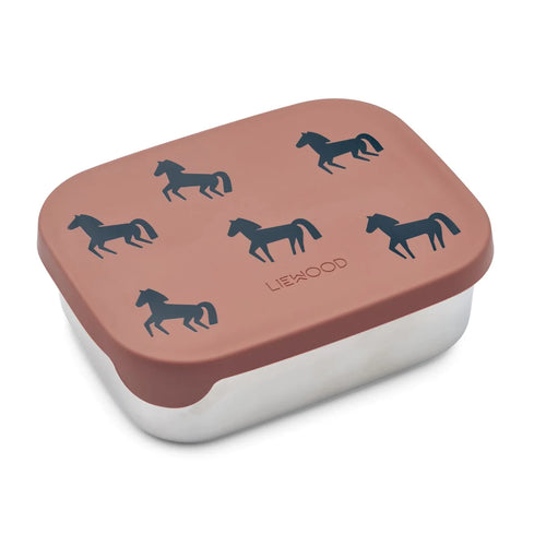 Liewood / Arthur Lunch Box / Horses Dark Rosetta