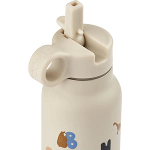 Liewood / Falk / Water Bottle 350 ml / Alphabet Sandy