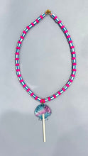 Load image into Gallery viewer, Kimchi Jewellery  / Necklace / Blue Seashell Lolly