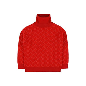 Morley / Tupac Harlequin / Turtleneck / Red