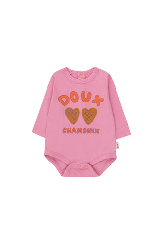 Tinycottons / BABY / Doux Chamonix Body / Pink