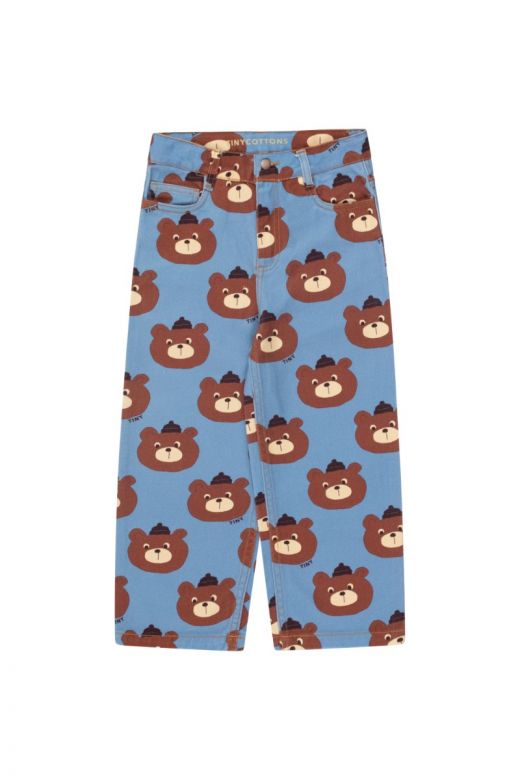 Tinycottons / KID / Bears Straight Jeans