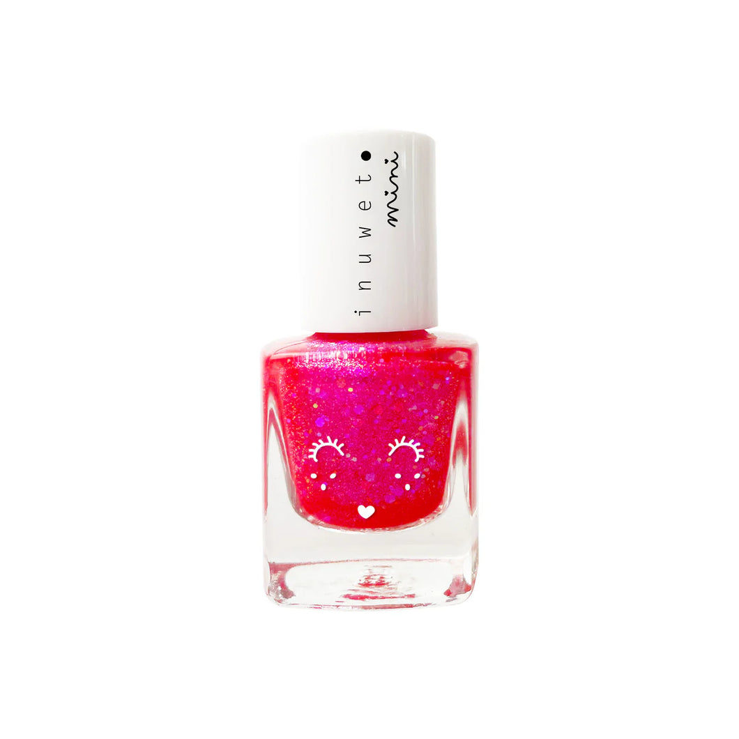 Inuwet / Kids Make-Up / Nail Polish / Fuchsia / Strawberry Scent