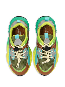 Flower Mountain / Sneakers / Yamano 3 Junior / Mesh Green