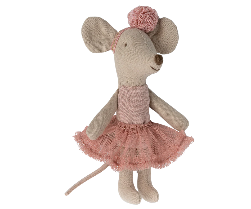 Maileg / Little Sister / Ballerina mouse / Rose
