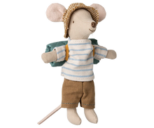 Load image into Gallery viewer, Maileg / Big Brother / Hiker Mouse Stripes