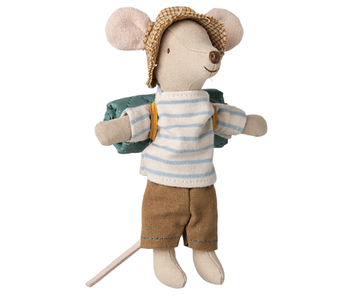 Maileg / Big Brother / Hiker Mouse Stripes