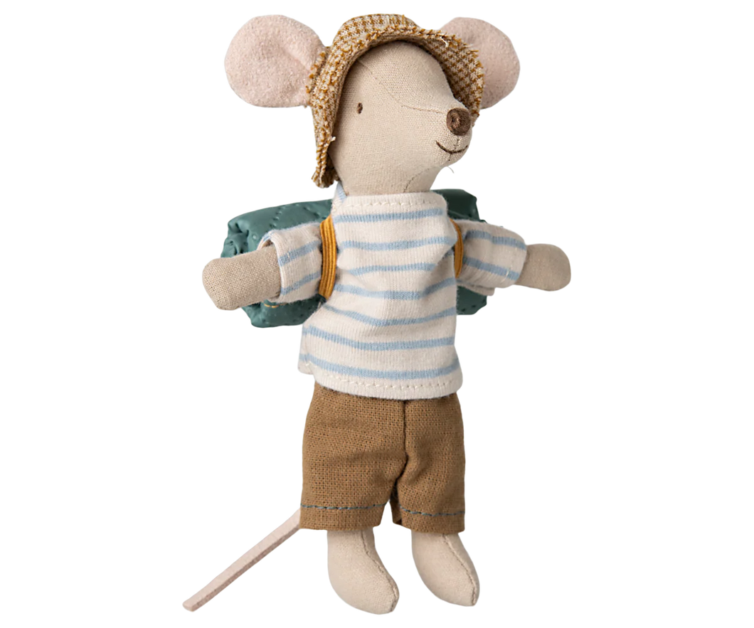 Maileg / Big Brother / Hiker Mouse Stripes