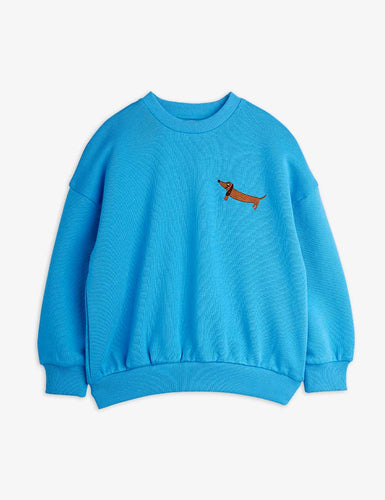 Mini Rodini / Sweatshirt / Dog / Blue