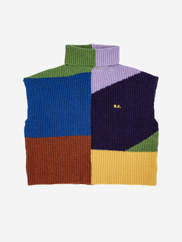 Bobo Choses / KID / Intarsia Cotton Vest / Multicolor