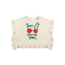 Load image into Gallery viewer, Jellymallow / Sleeveless T-shirt / Cherry Frill