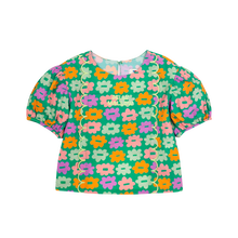 Load image into Gallery viewer, Jellymallow / Blouse / Flower Seersucker