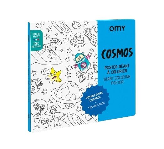 Omy Design & Play / Giant Colouring Poster / Cosmos