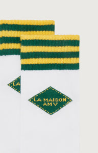 American Vintage / Socks / Clypson / Vert et Jaune
