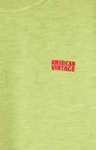 Load image into Gallery viewer, American Vintage / Sweatshirt / Doven / Overdyed Fluo Yellow