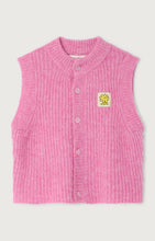 Load image into Gallery viewer, American Vintage / Gilet / East / Rose Bubble Chine