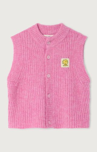 American Vintage / Gilet / East / Rose Bubble Chine