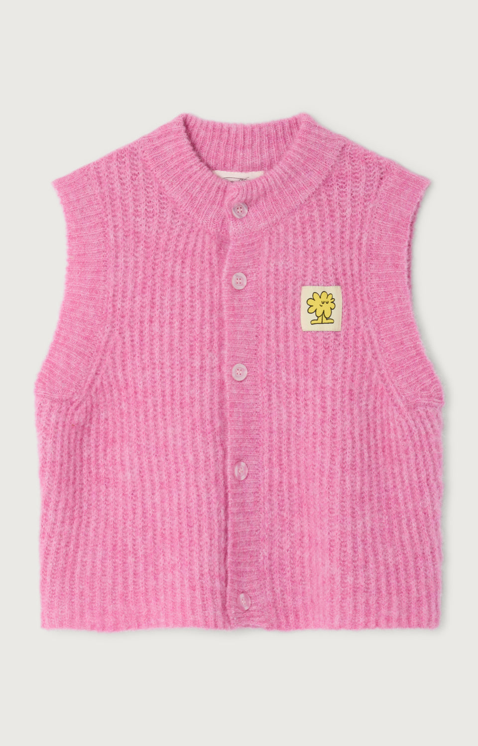 American Vintage / Gilet / East / Rose Bubble Chine