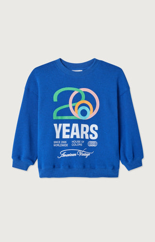 American Vintage / Sweatshirt / 20 YEARS / Saphir
