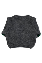 Load image into Gallery viewer, Piupiuchick / KID / Sweater / Knitted Grey Green Stripes