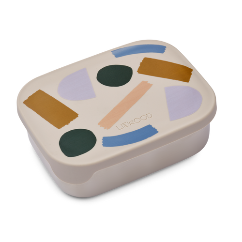 Liewood / Arthur Lunch Box / Paint Stroke Sandy