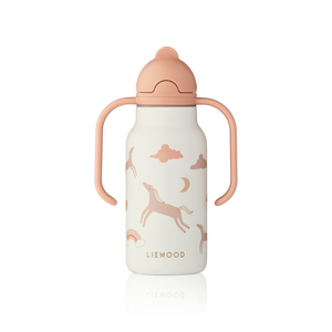 Liewood / Kimmie / Steel Water Bottle 250 ml / Dream Ecru