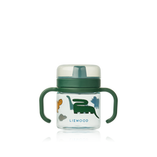 Load image into Gallery viewer, Liewood / Keylo Tritan / Sippy Cup / Dinosaurs Mist