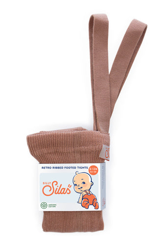 Silly Silas / Footed Tights / Light Brown