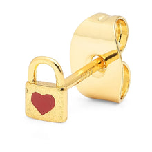 Load image into Gallery viewer, Lulu Copenhagen / Earring Stud / Love lock