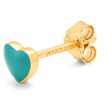Load image into Gallery viewer, Lulu Copenhagen / Earring Stud / Love U / Retro Blue