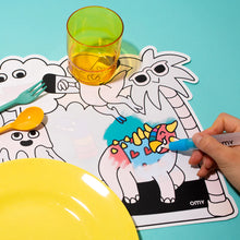 Load image into Gallery viewer, Omy Design &amp; Play / Magic Water Placemats / Dino