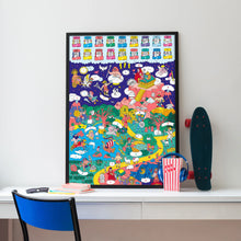Load image into Gallery viewer, Omy Design &amp; Play / Giant Educational Poster / Mythology