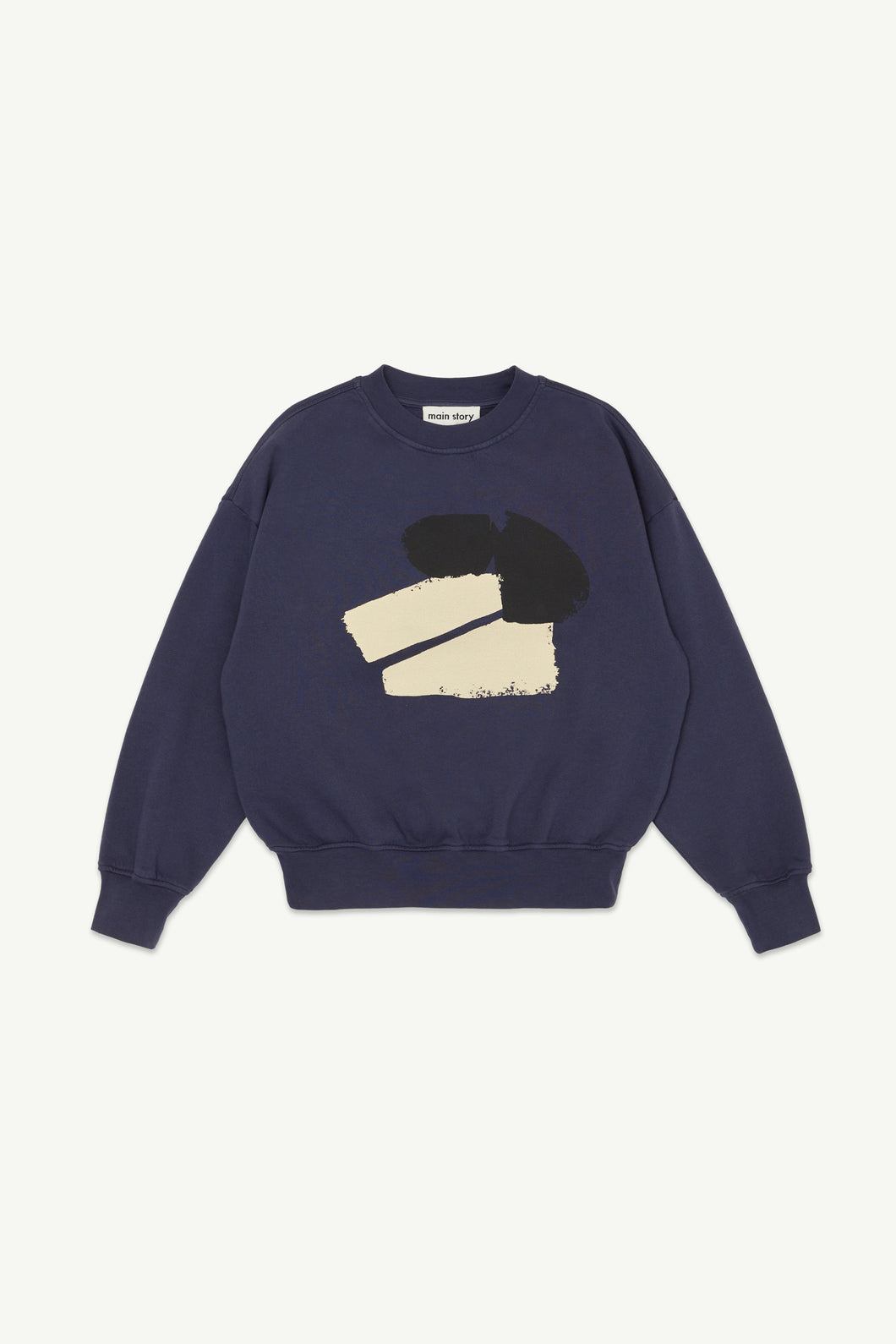 Main Story / Bubble Sweatshirt / Graystone Blue