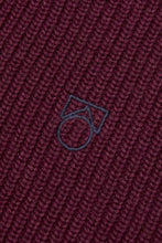 Load image into Gallery viewer, Main Story / Knitted Vest / Burgundy Rib