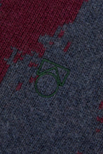 Load image into Gallery viewer, Main Story / Cardigan / Burgundy &amp; Navy