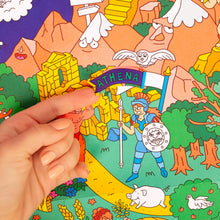 Load image into Gallery viewer, Omy Design &amp; Play / Giant Educational Poster / Mythology