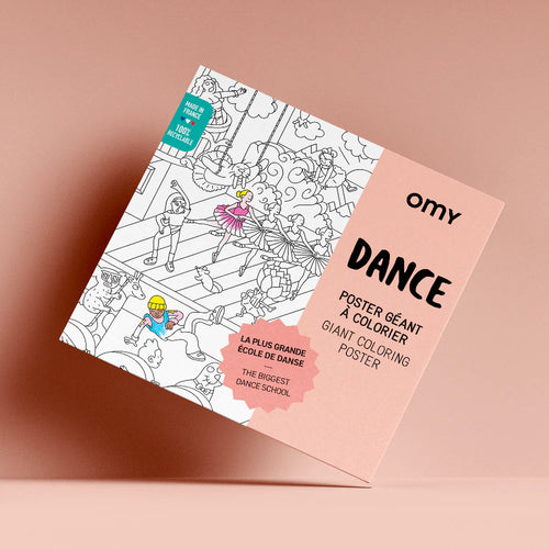 Omy Design & Play / Giant Colouring Poster / Dance