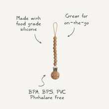 Load image into Gallery viewer, Mushie / Pacifier Clip / Hera / Lilac