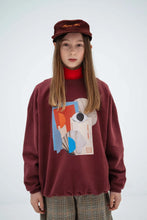 Load image into Gallery viewer, Repose AMS / Cozy Drop Sweater / Mulberry rocket