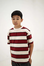 Load image into Gallery viewer, Repose AMS / T-Shirt / Mulberry Stripe